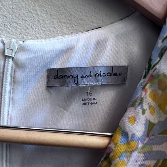 Womens Floral Ivory Mango Multicolor 16 Ruffle Maxi Cocktail Dress Wedding Guest - Picture 6 of 10